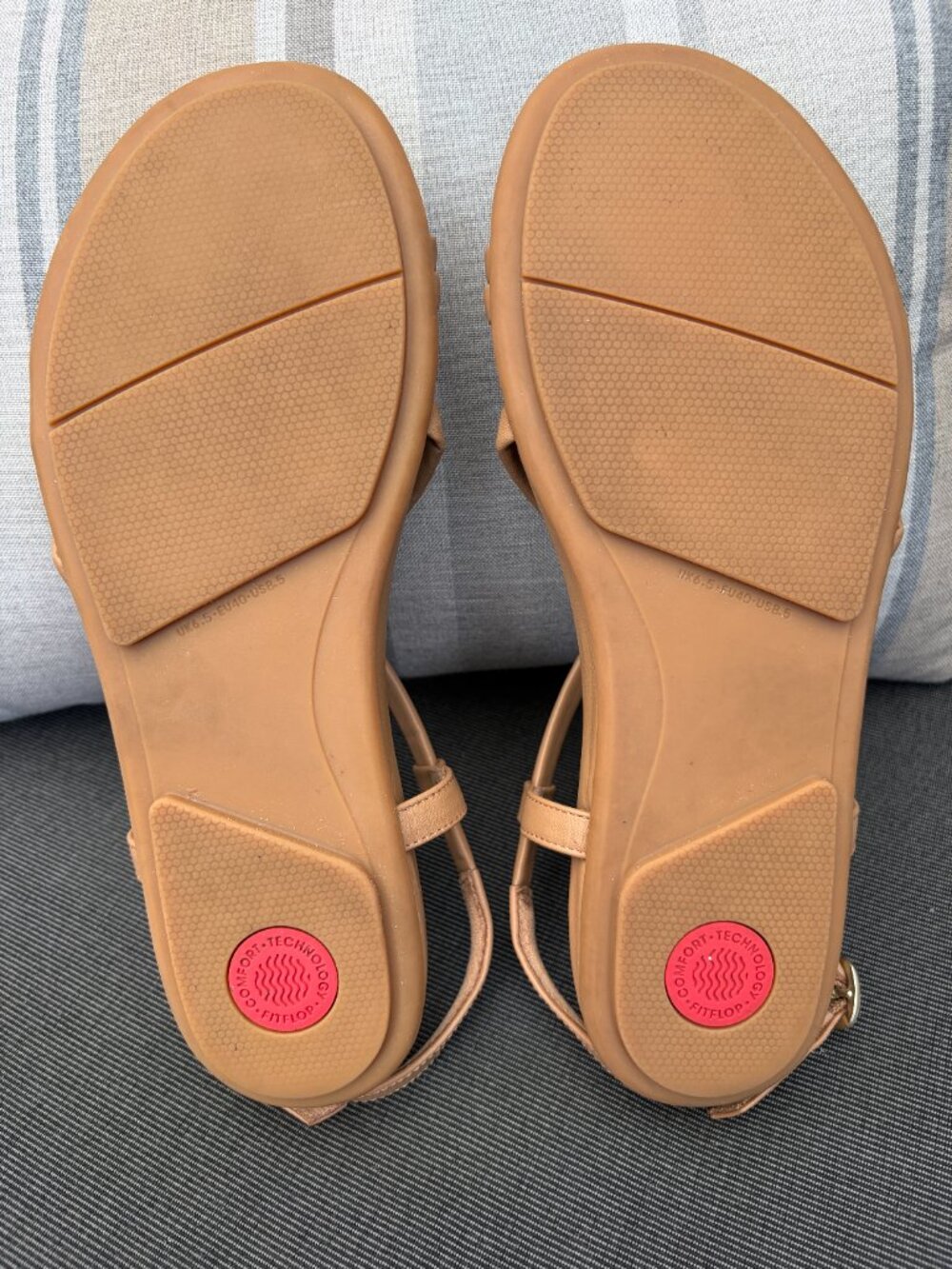 FitFlop Gracie Tan Sandal - Women's Size 8.5 - Picture 5 of 8